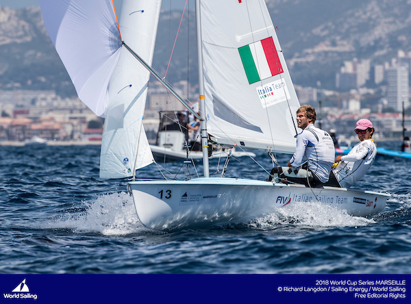 Seconda giornata di regate alla Finale di Marsiglia delle World Cup Series 2018