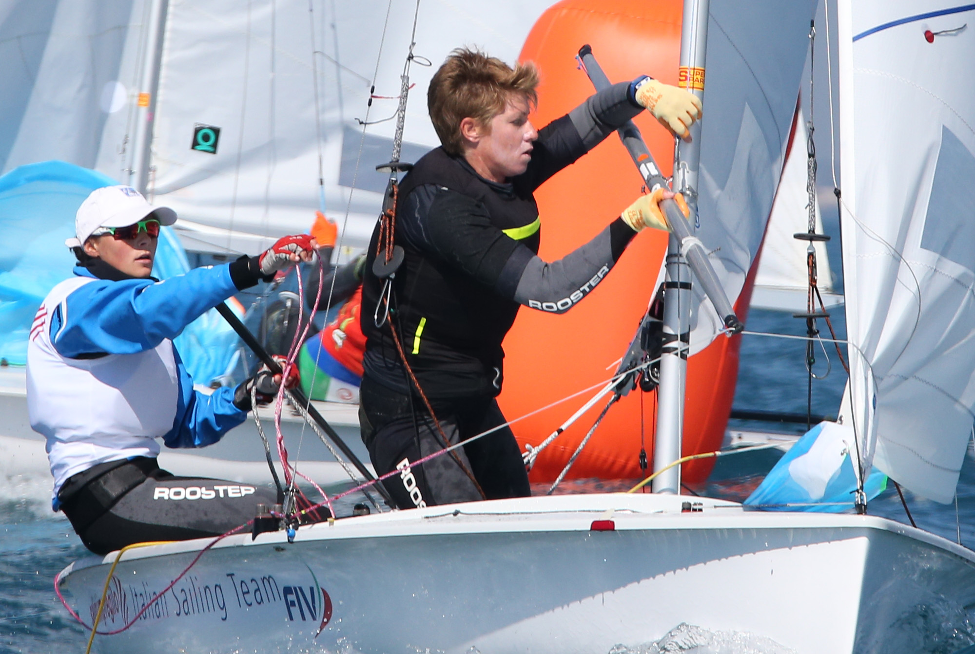 Terza giornata di regate ai Campionati Europei 470 e Finn