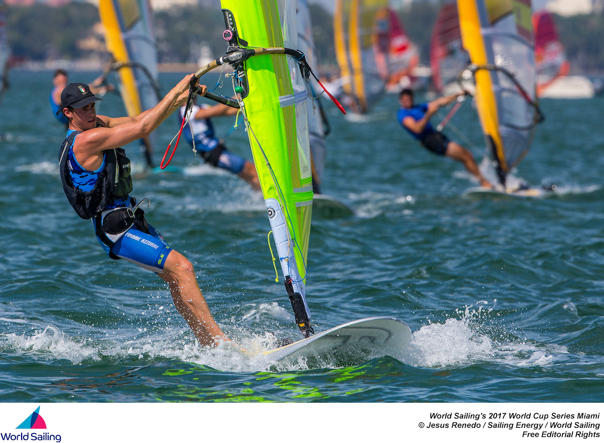 Coppa del Mondo delle Classi Olimpiche di Miami: oggi prime Medal con sette equipaggi italiani