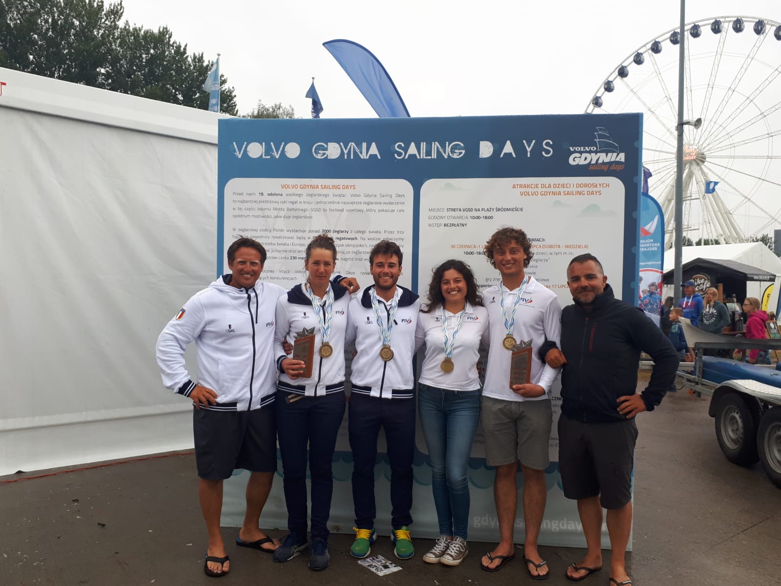 Ruggero Tita e Caterina Banti Campioni Europei nei Nacra 17; Gianluigi Ugolini e Maria Giubilei Campioni Europei Under 23