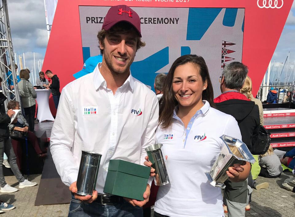 Laser tutto Azzurro alla Kieler Woche