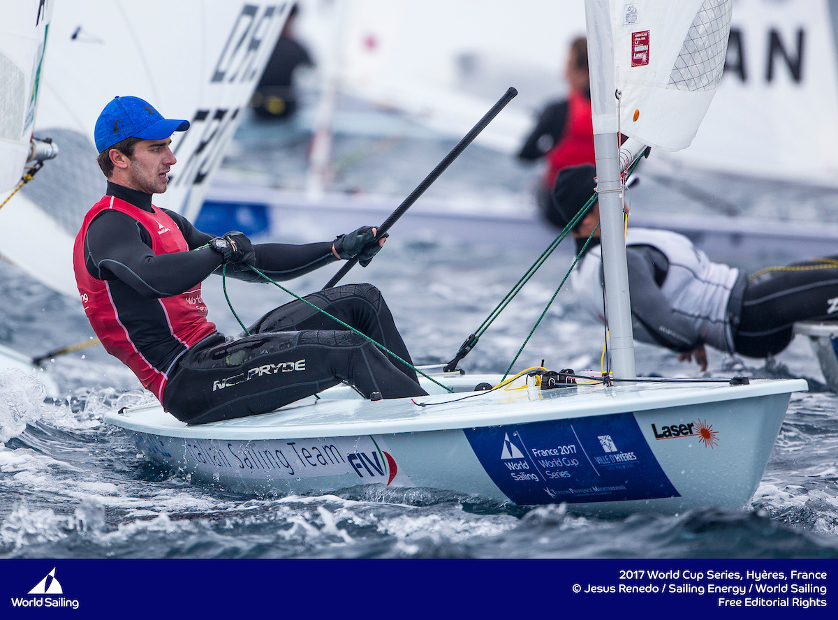 Francesco Marrai protagonista alla Coppa del Mondo di Hyeres. Domani le prime Medal con tre equipaggi azzurri