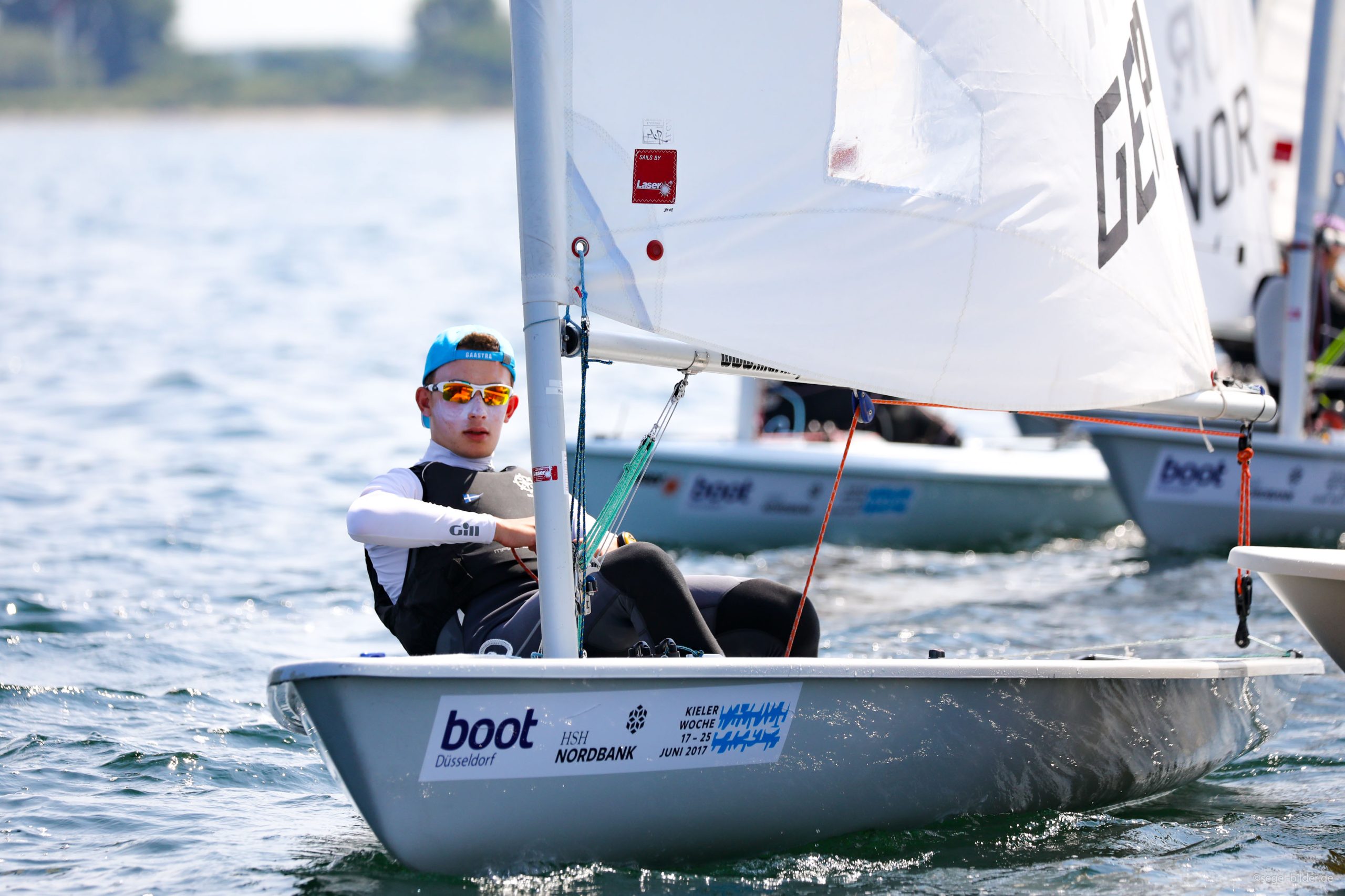 Primo giorno alla Kieler Woche, bene gli italiani nel Laser Standard