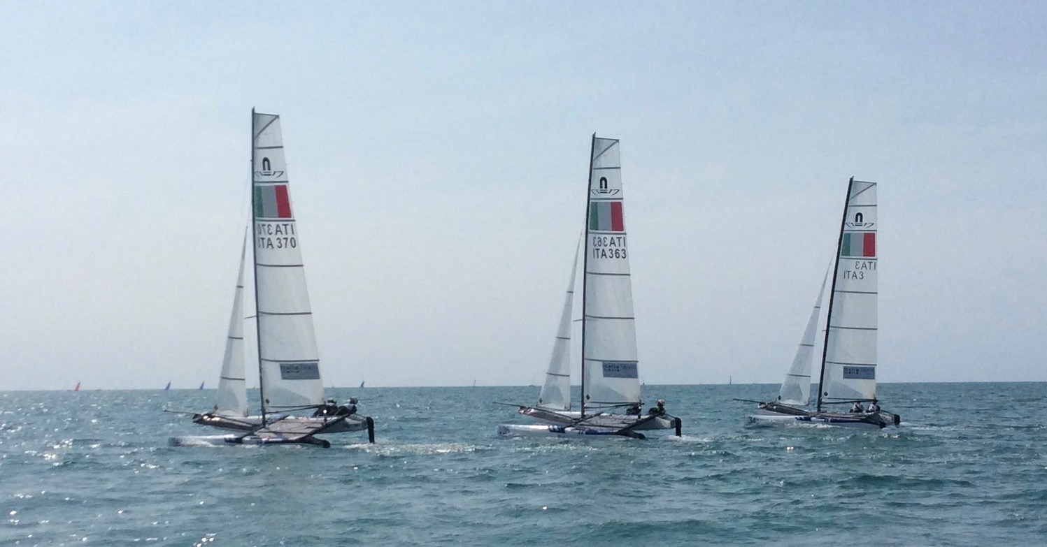 Dominio italiano, oggi, al Mondiale Nacra17