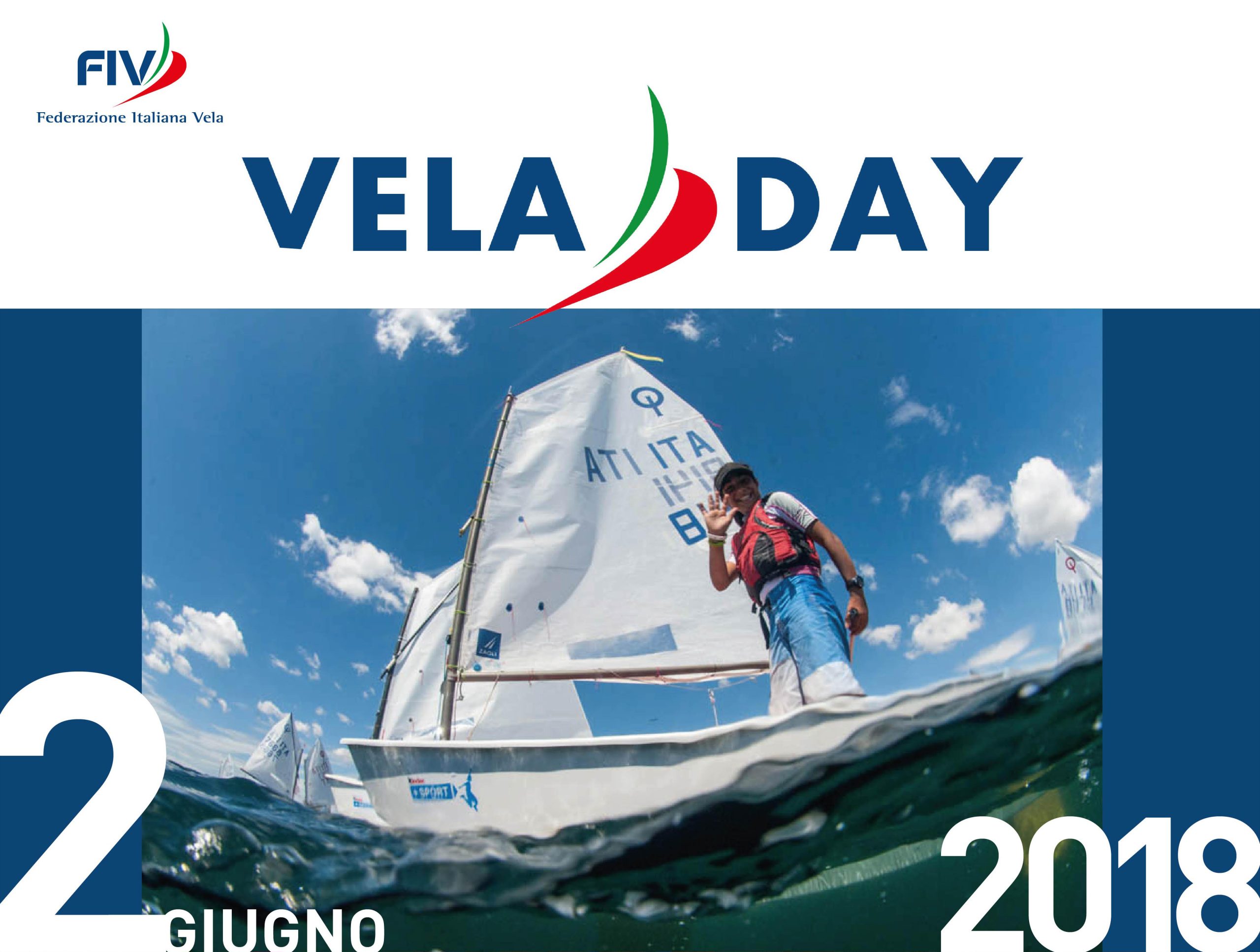 VELA DAY 2018 Torna il 2 giugno l'appuntamento promozionale della Vela