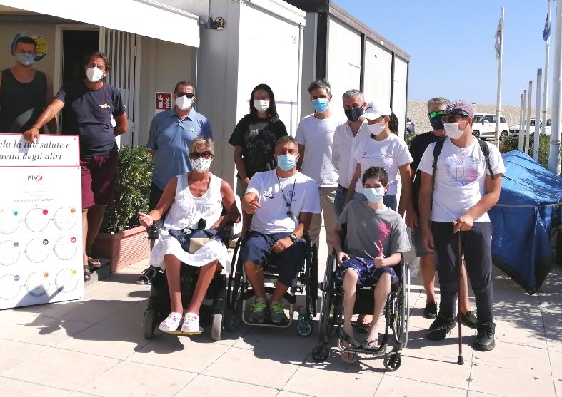 Il Presidente della FIV Francesco Ettorre, l’A.D. Eugenio Michelino e l’Assessore Valerio Vesprini da Liberi nel Vento per parlare di presente e futuro