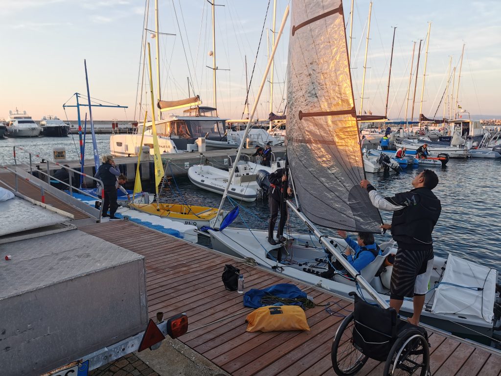 Obiettivo LA2028: Corso Para Sailing a Punta Ala