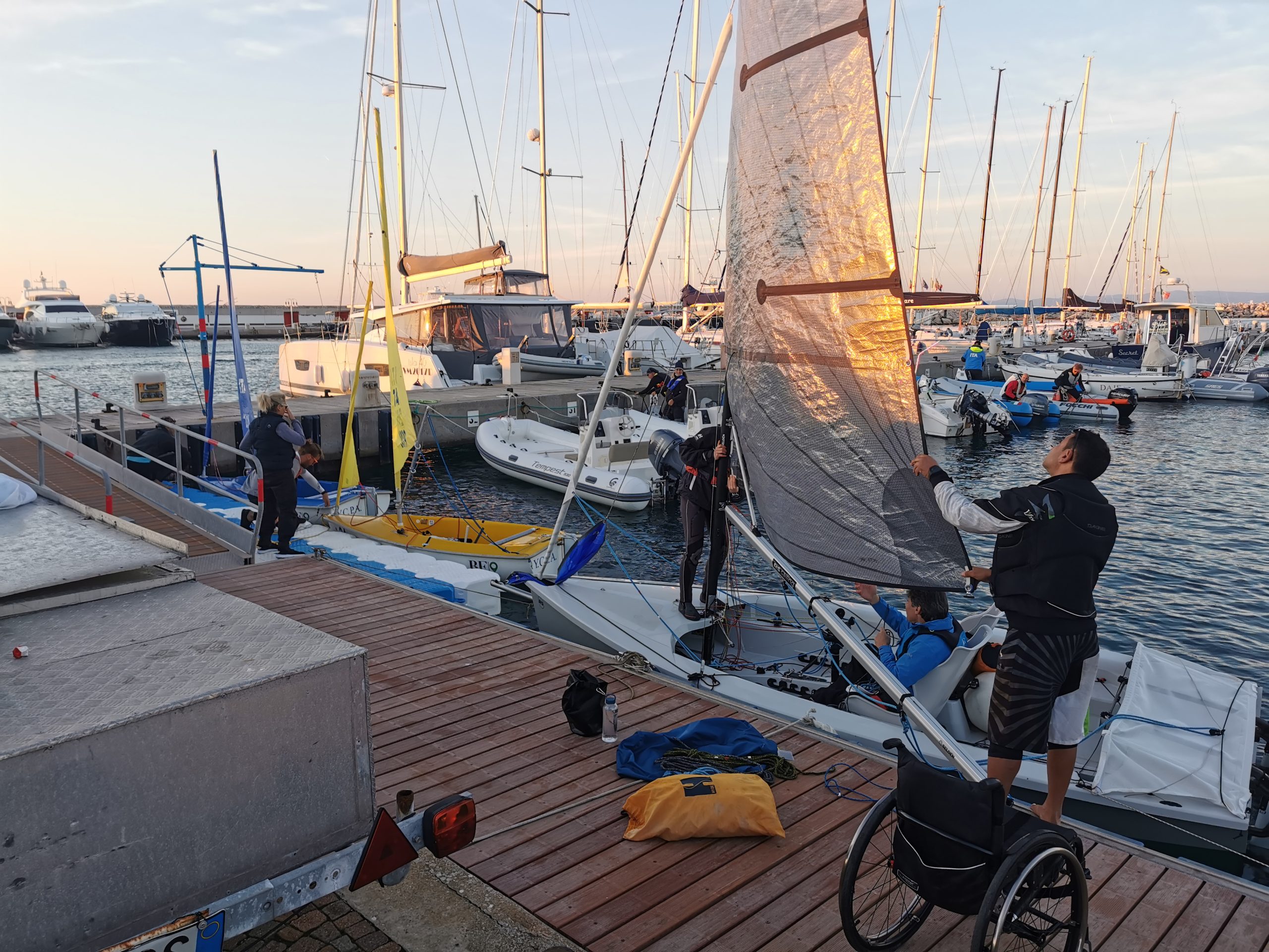 Obiettivo LA2028: Corso Para Sailing a Punta Ala