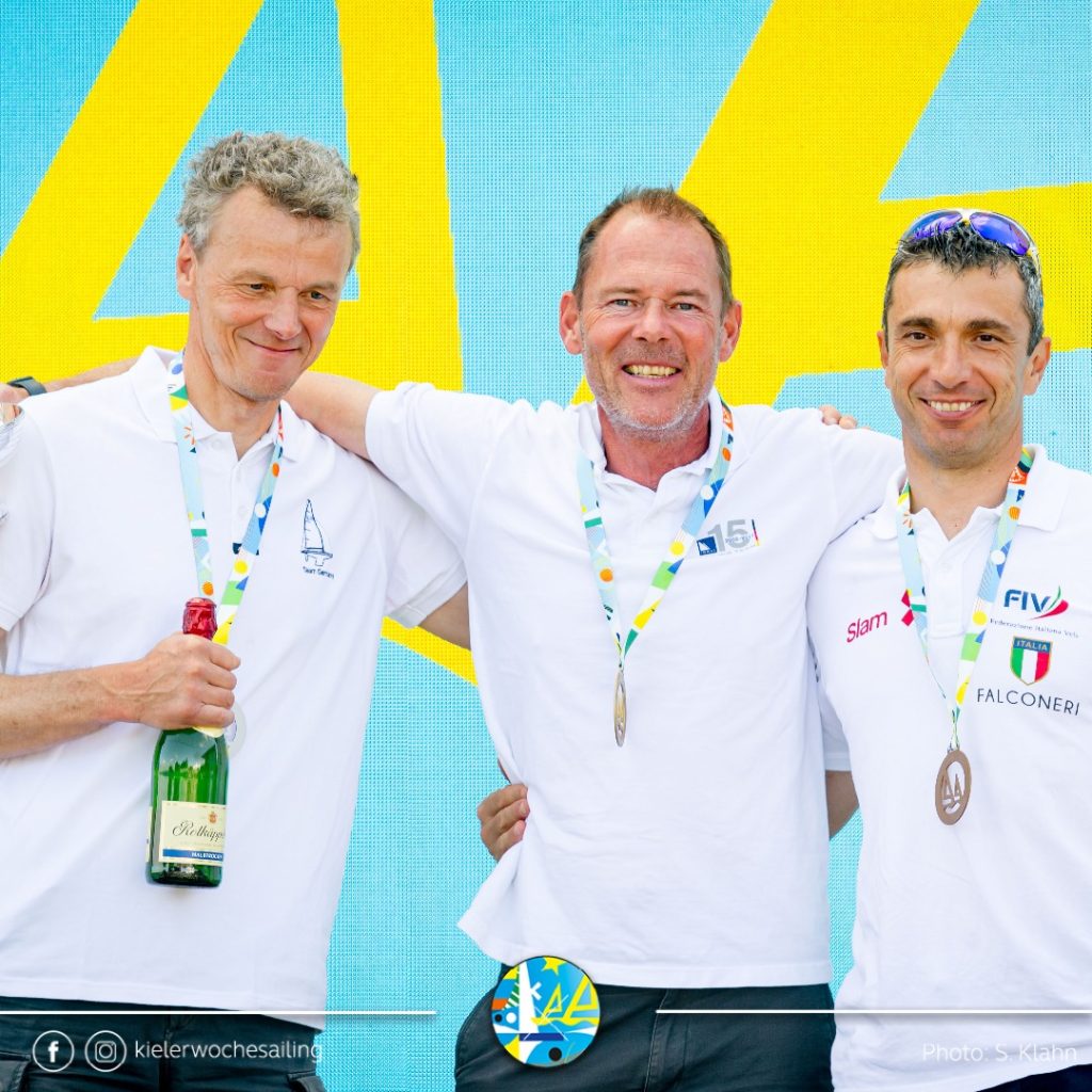 Kieler Woche: 2.4mR terzo posto per Antonio Squizzato