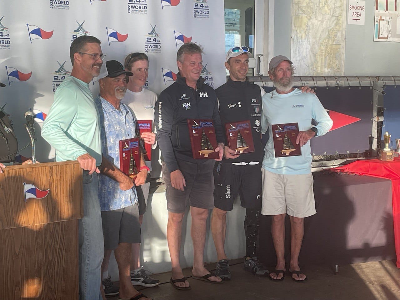 Mondiale 2.4mR a Tampa: Squizzato bronzo para sailing e quarto assoluto