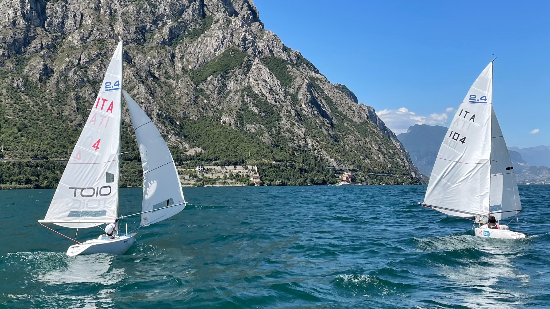 Terminato il Raduno Classe 2.4 mR alla Fraglia Vela Malcesine