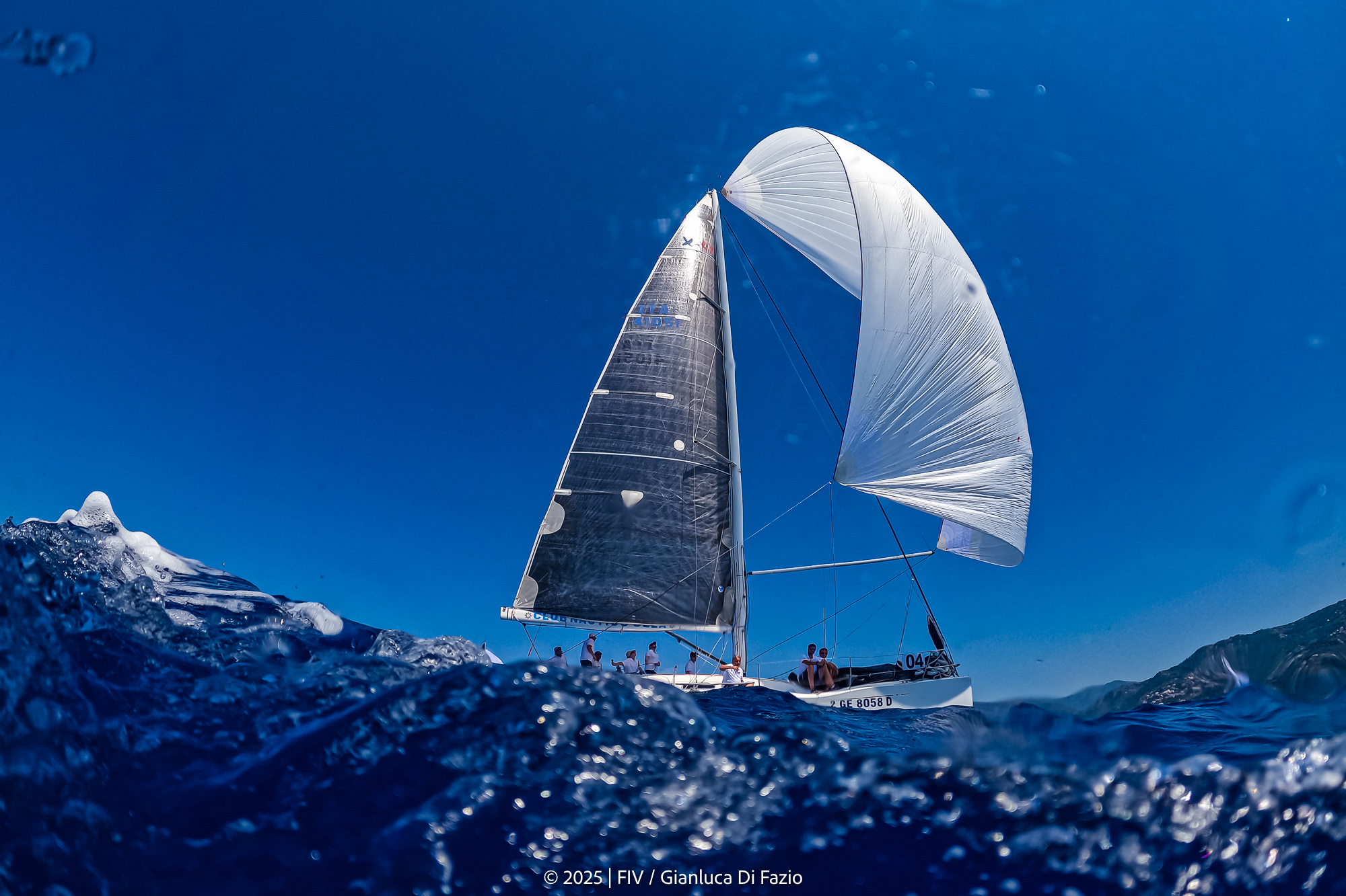 Flotta d'altura nel Golfo di Gaeta — Campionato Italiano 2026