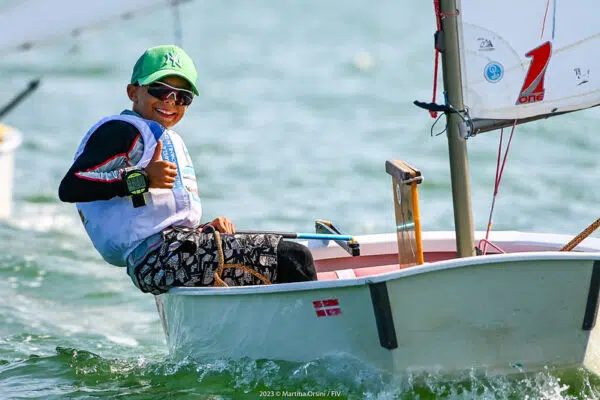 Flotta giovanile in regata — Ravenna